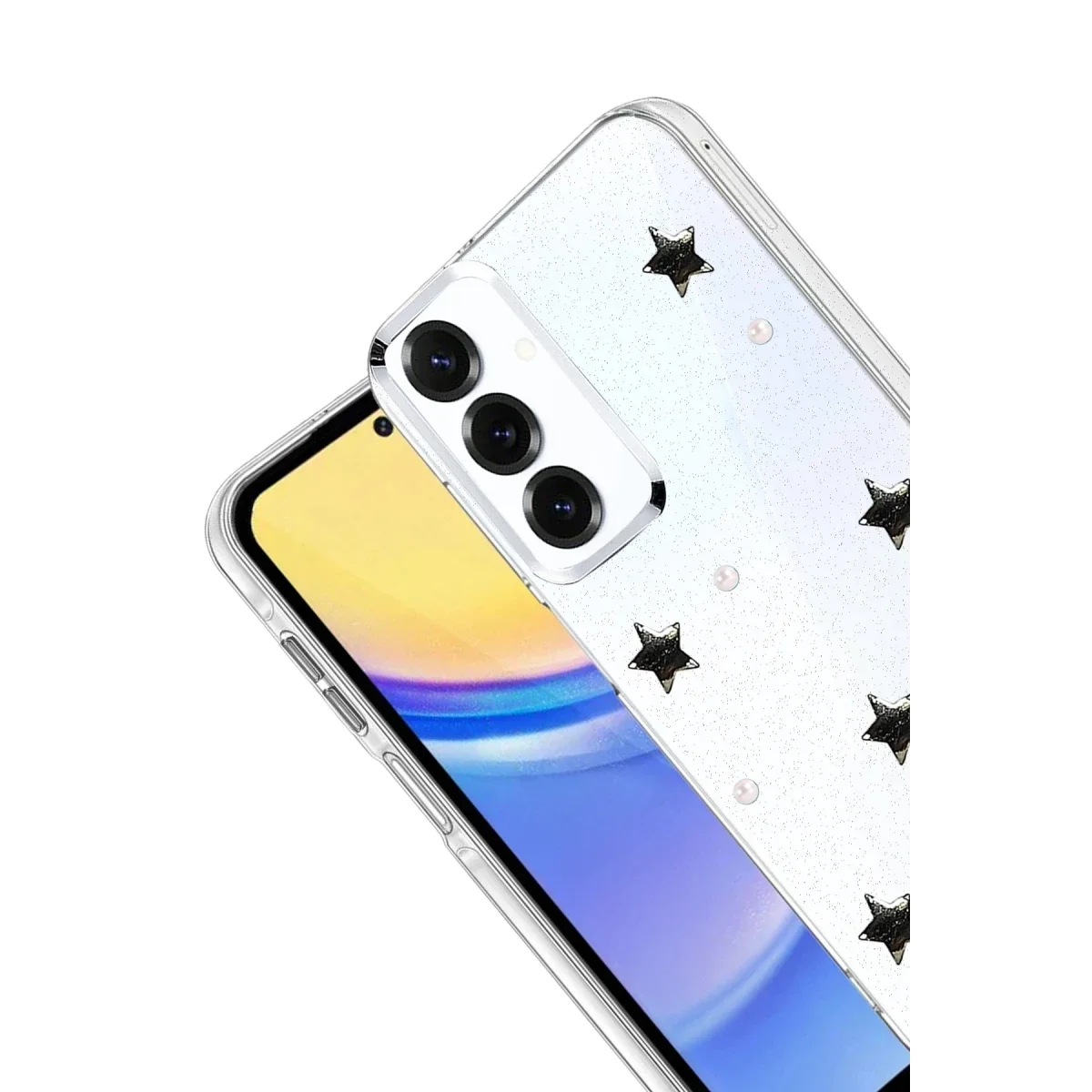 Samsung Galaxy S25 Plus Fiyonk Desenli Kapak - Desen 7 görsel 3