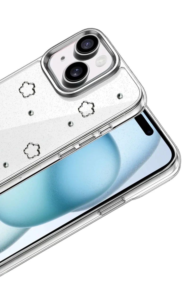 Apple iPhone 14 Fiyonk Desenli Kapak - Desen 2 görsel 2