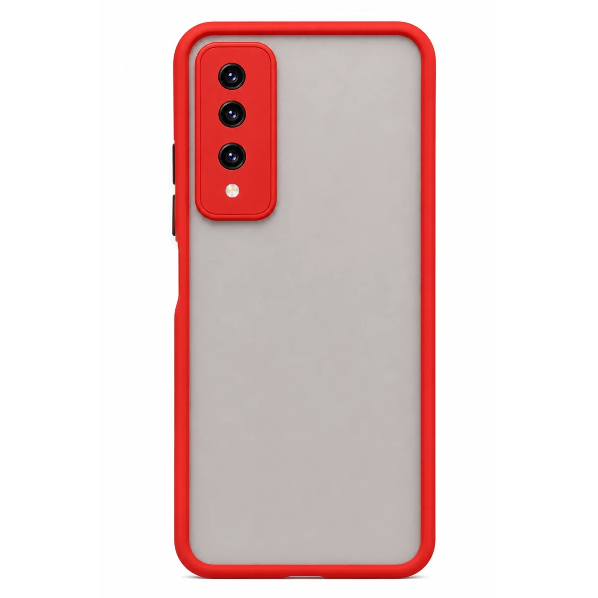 Huawei Y9 Prime 2019 Kılıf Montreal Silikon Kapak - Kırmızı