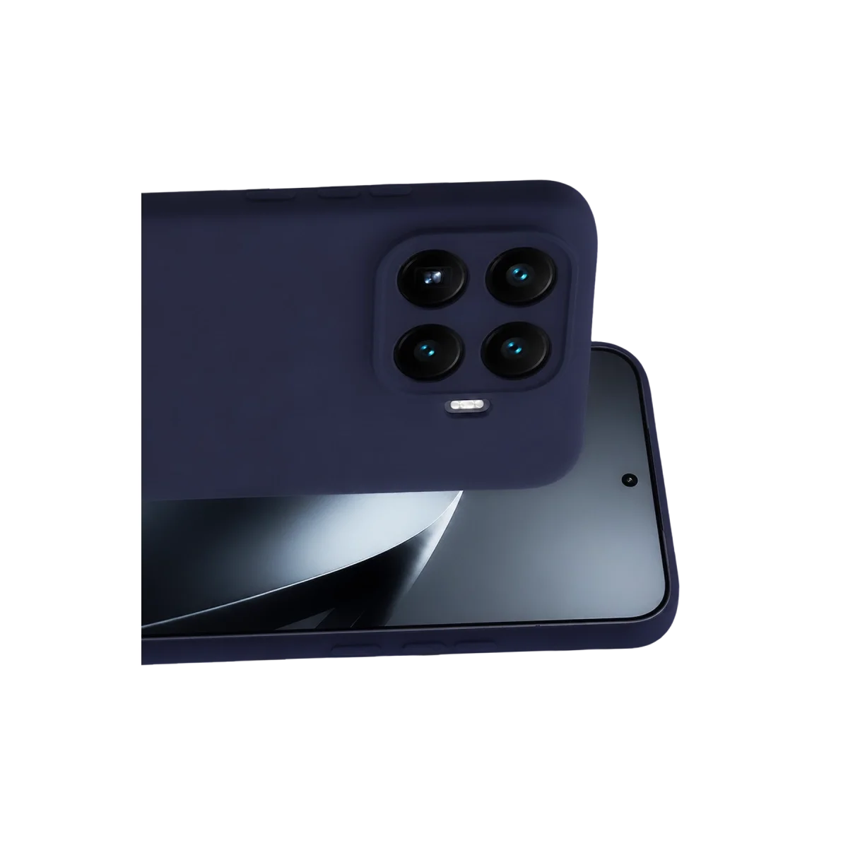 Xiaomi Mi 17t Pro Nano İçi Kadife Silikon - Lacivert görsel 2
