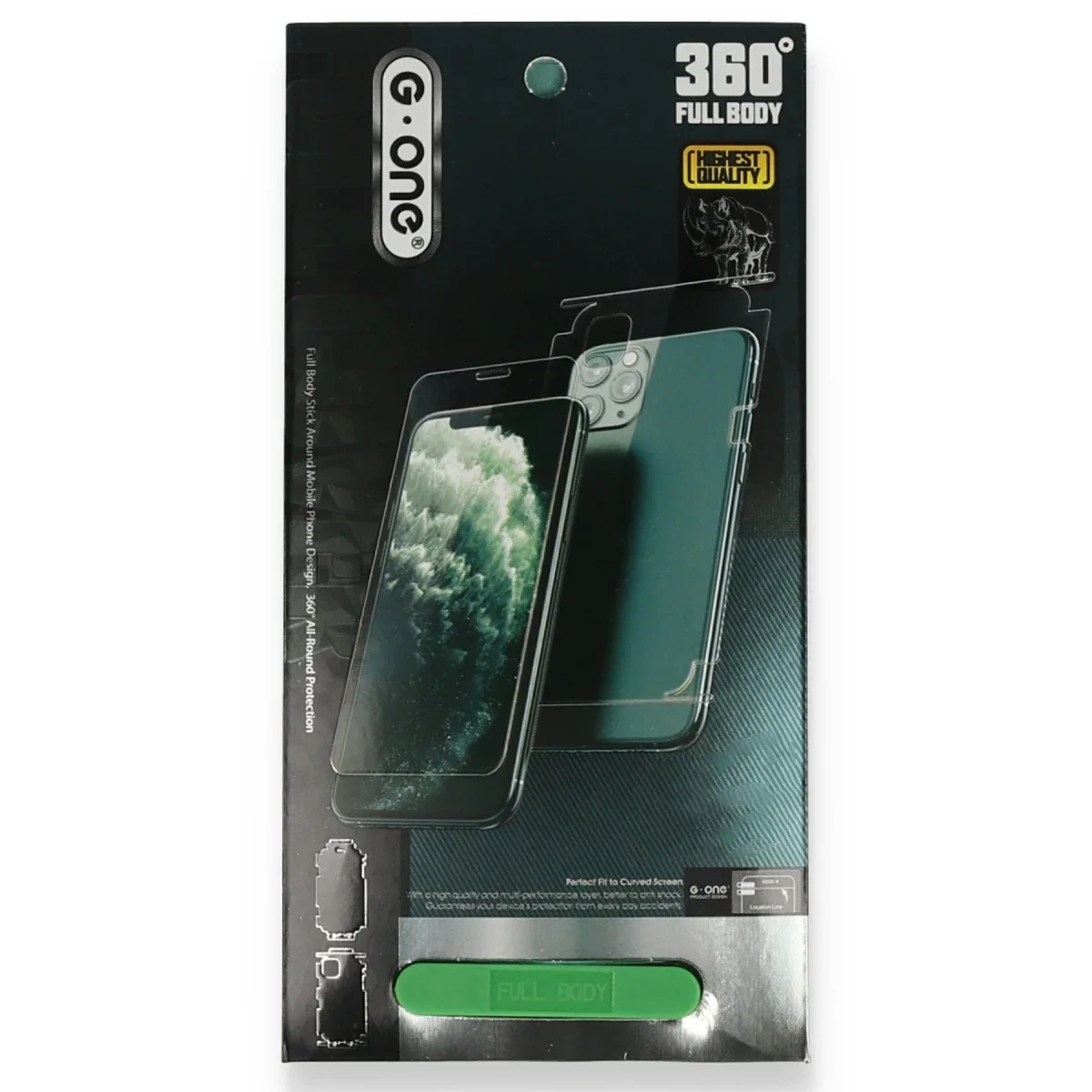 Apple iPhone 11 Pro Max 360 Full Body Arka Koruyucu