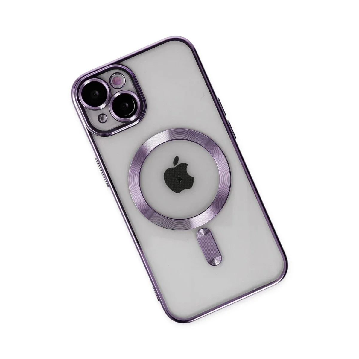 Apple iPhone 14 Kılıf Kross Magneticsafe Kapak - Mor görsel 3