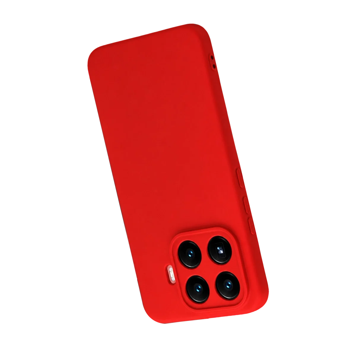 Xiaomi Mi 17t Nano İçi Kadife Silikon - Kırmızı görsel 4