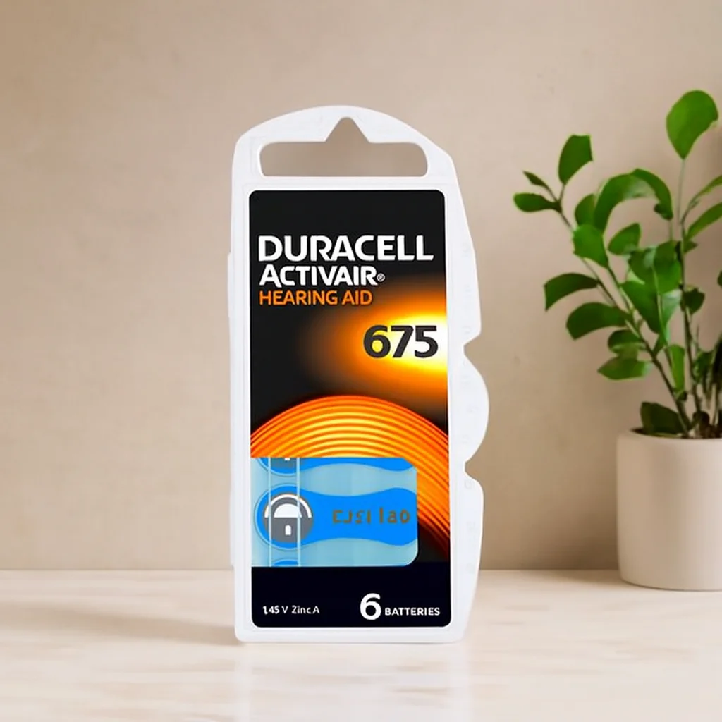 675 İşitme Cihazı Pili 6'lı