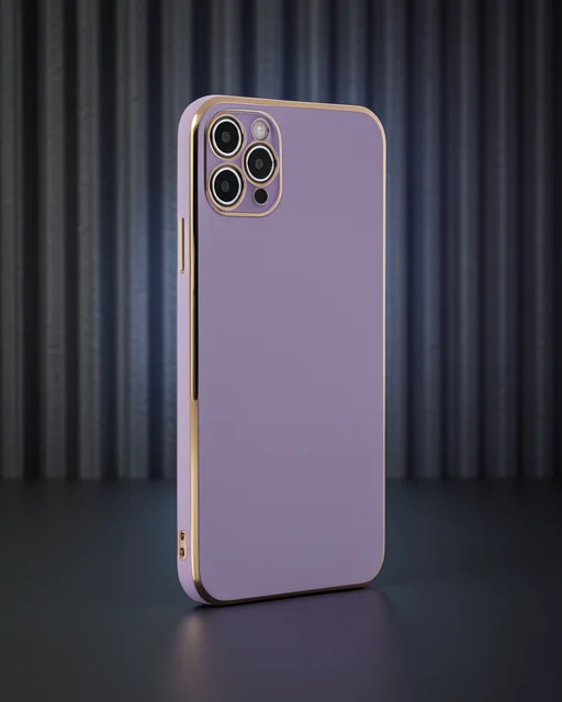 Apple İphone 11 Pro Max Kılıf Volet Silikon - Mor