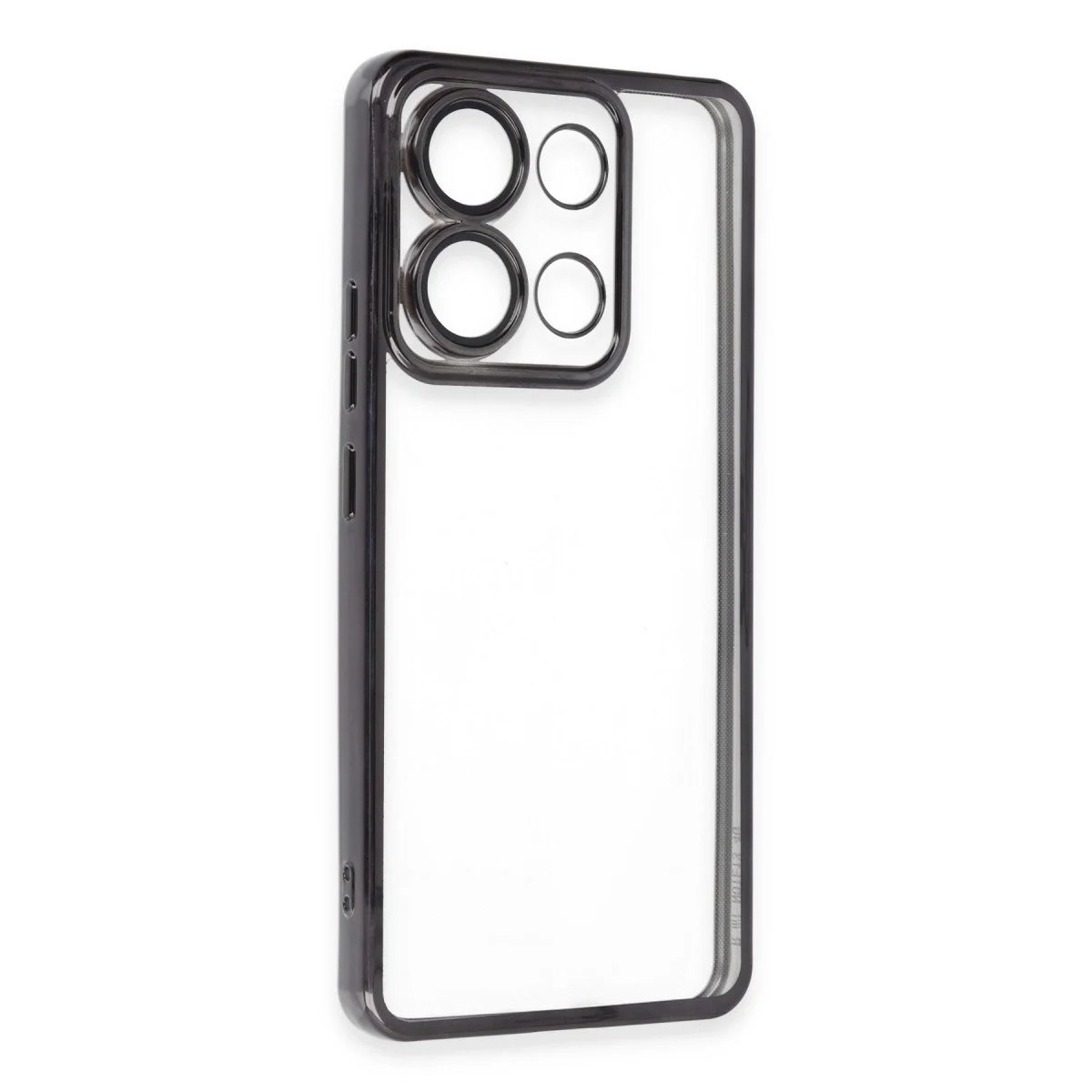 Xiaomi Poco X6 Pro Kılıf Razer Lensli Silikon - Siyah görsel 3