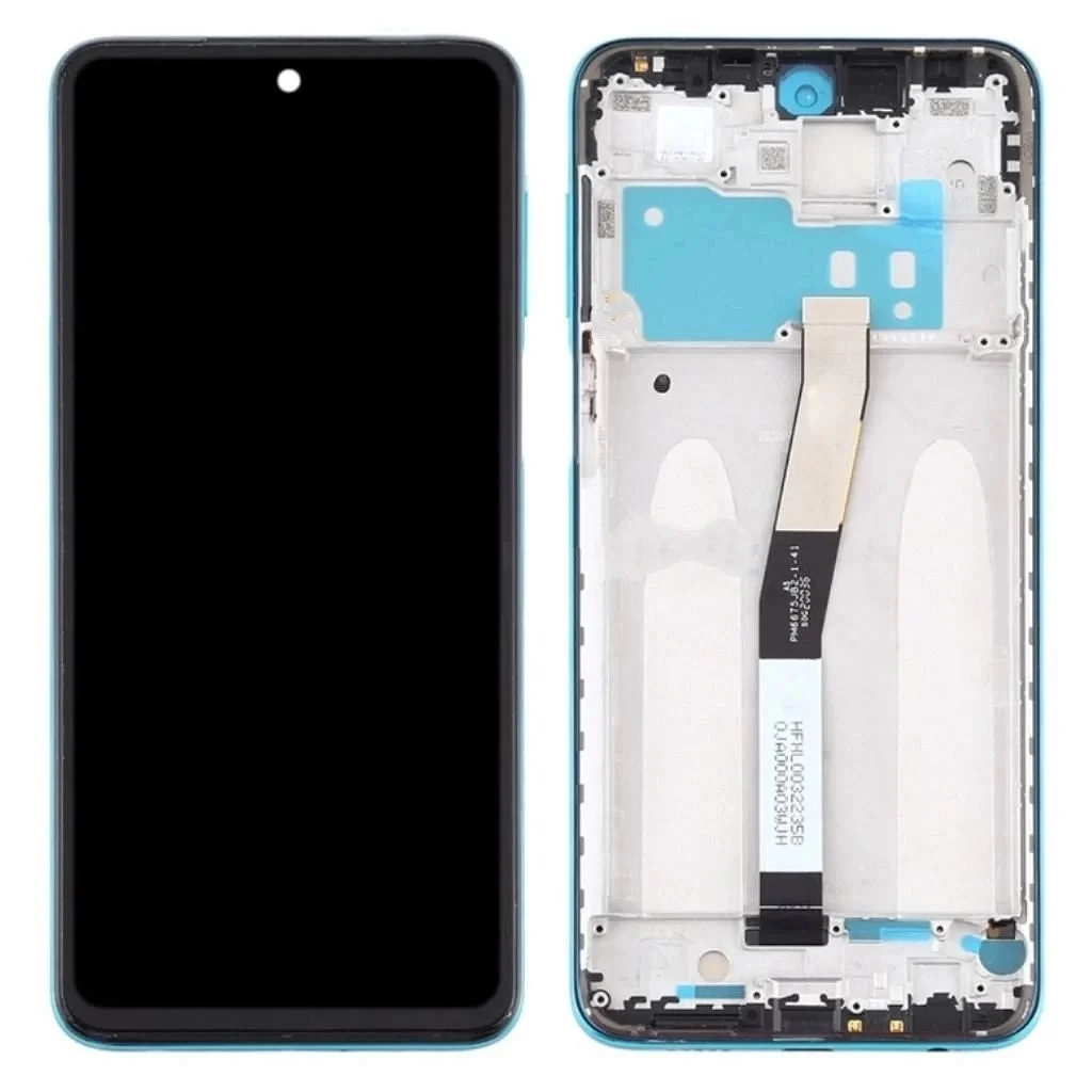 Redmi Note 9S Lcd Dokunmatik Ekran Çıtalı (Siyah) görsel 2