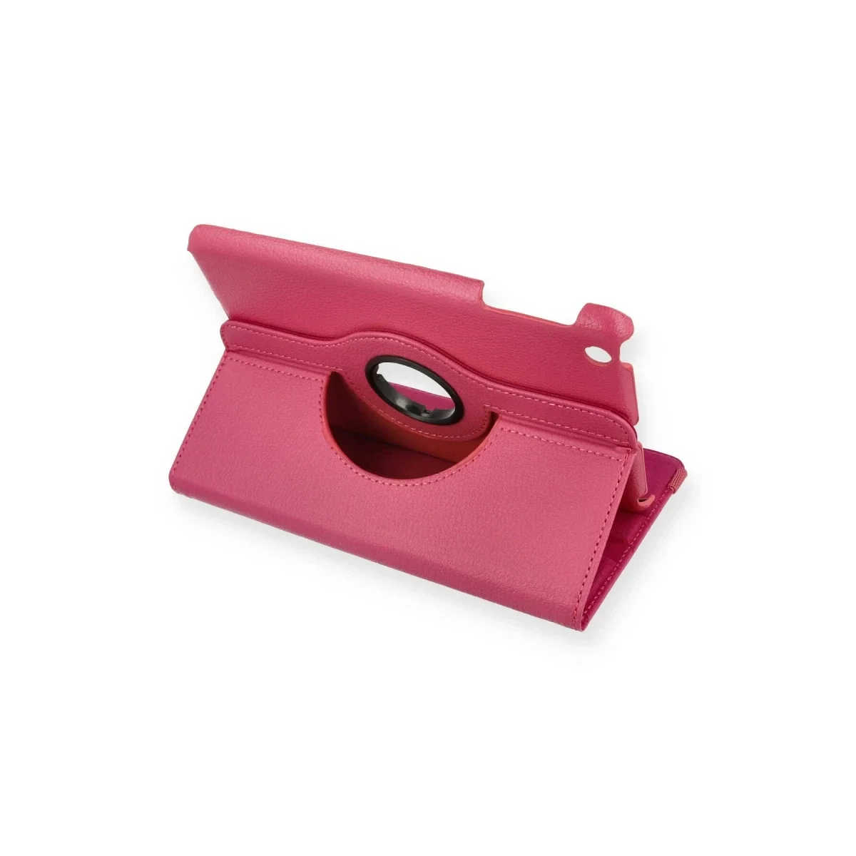 Apple iPad Mini 1 Kılıf 360 Tablet Deri Kılıf - Pembe