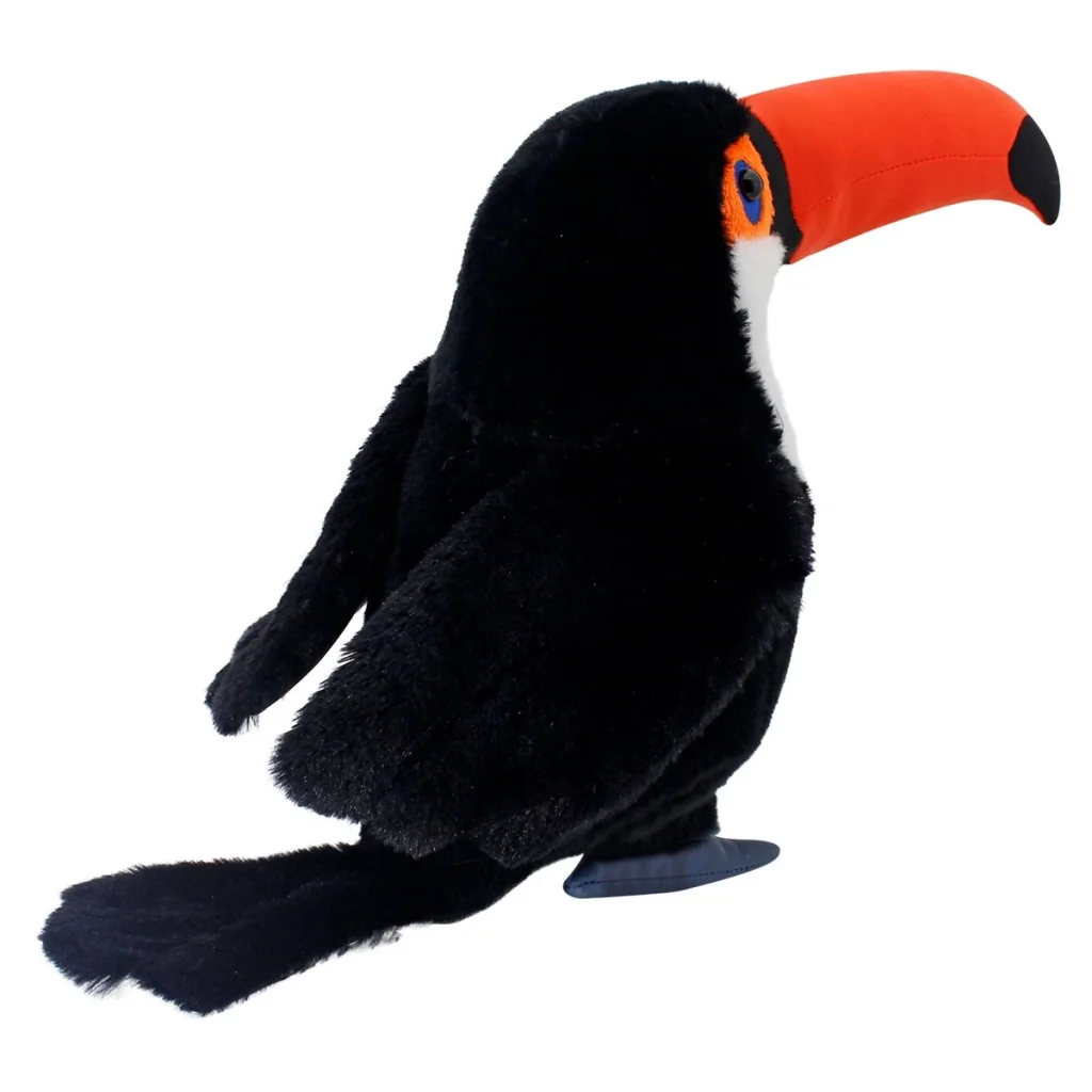 Peluş Tukan Kuşu 35 cm görsel 3