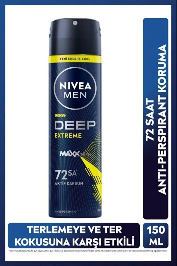 Deodorant Sprey Ferah Koruma - Deep Extreme