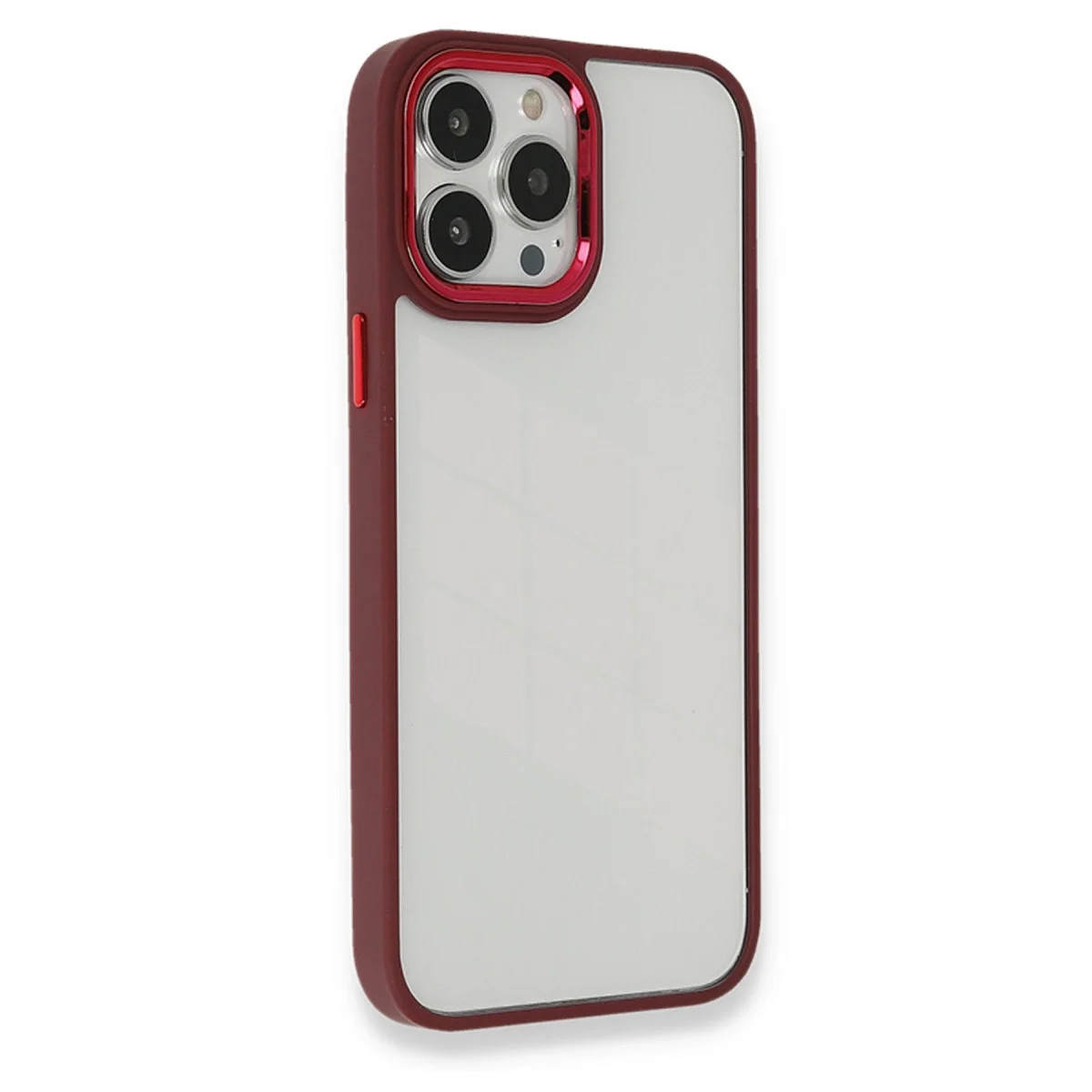 Apple İphone 14 Pro Kılıf Dora Kapak - Kırmızı