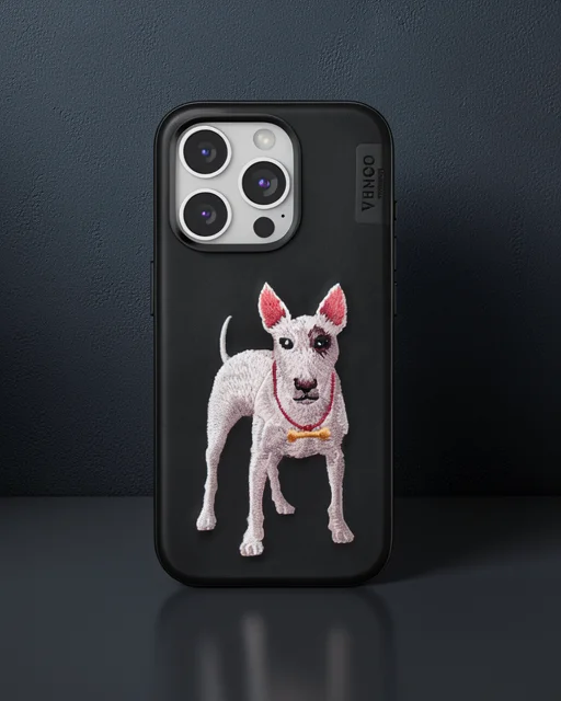 Venco Apple İphone 14 Pro Max Perma Desenli Kapak - Siyah