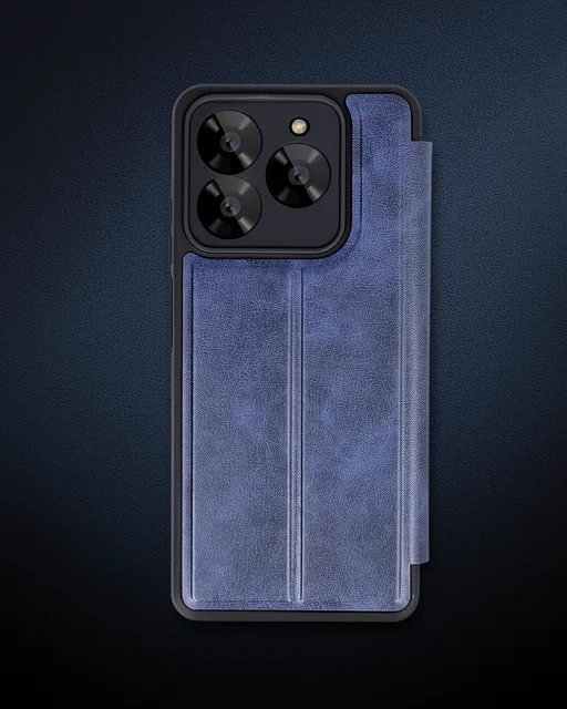General Mobile Era 50 Kılıf Flip Cover - Lacivert