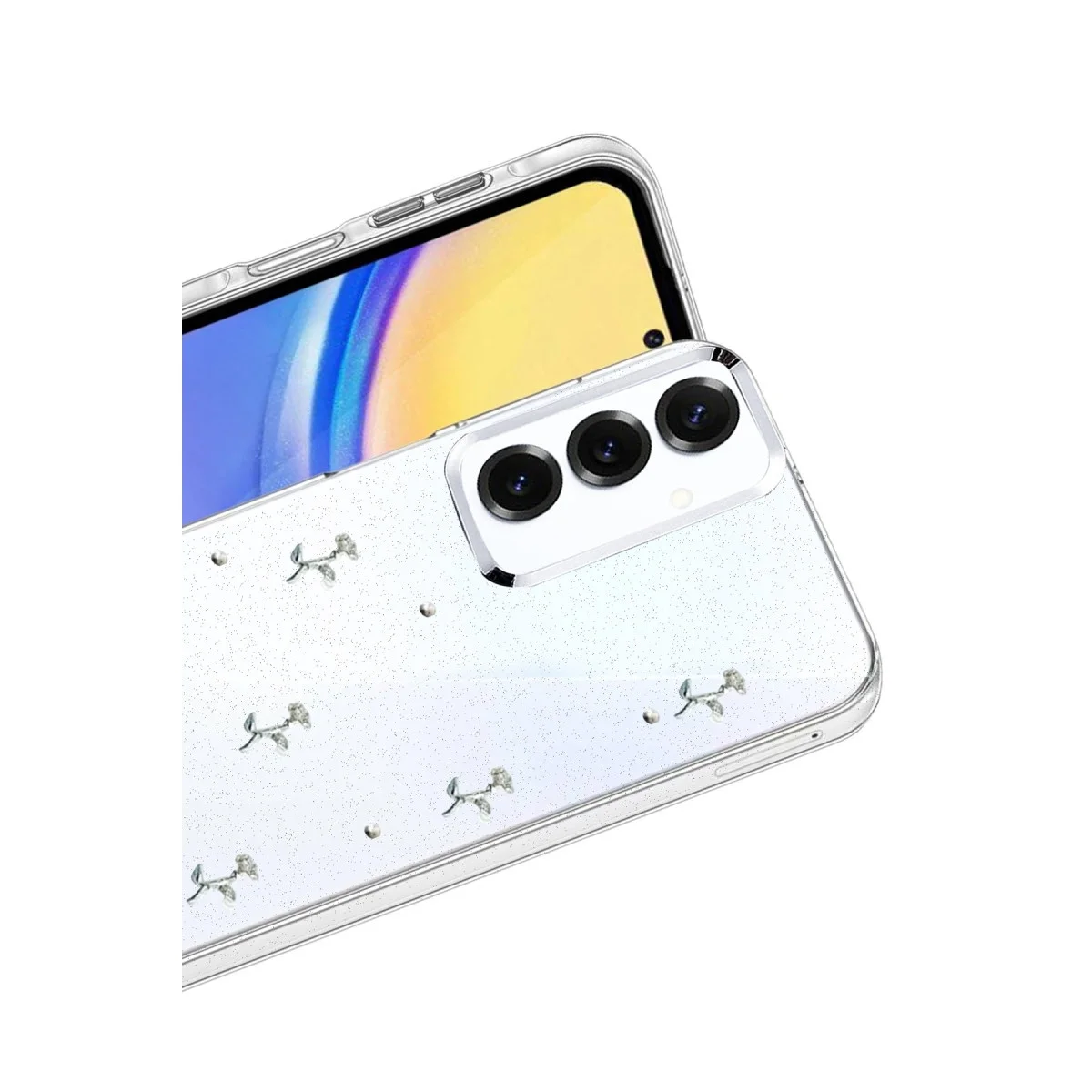 Samsung Galaxy A37 5g Fiyonk Desenli Kapak - Desen 4 görsel 2