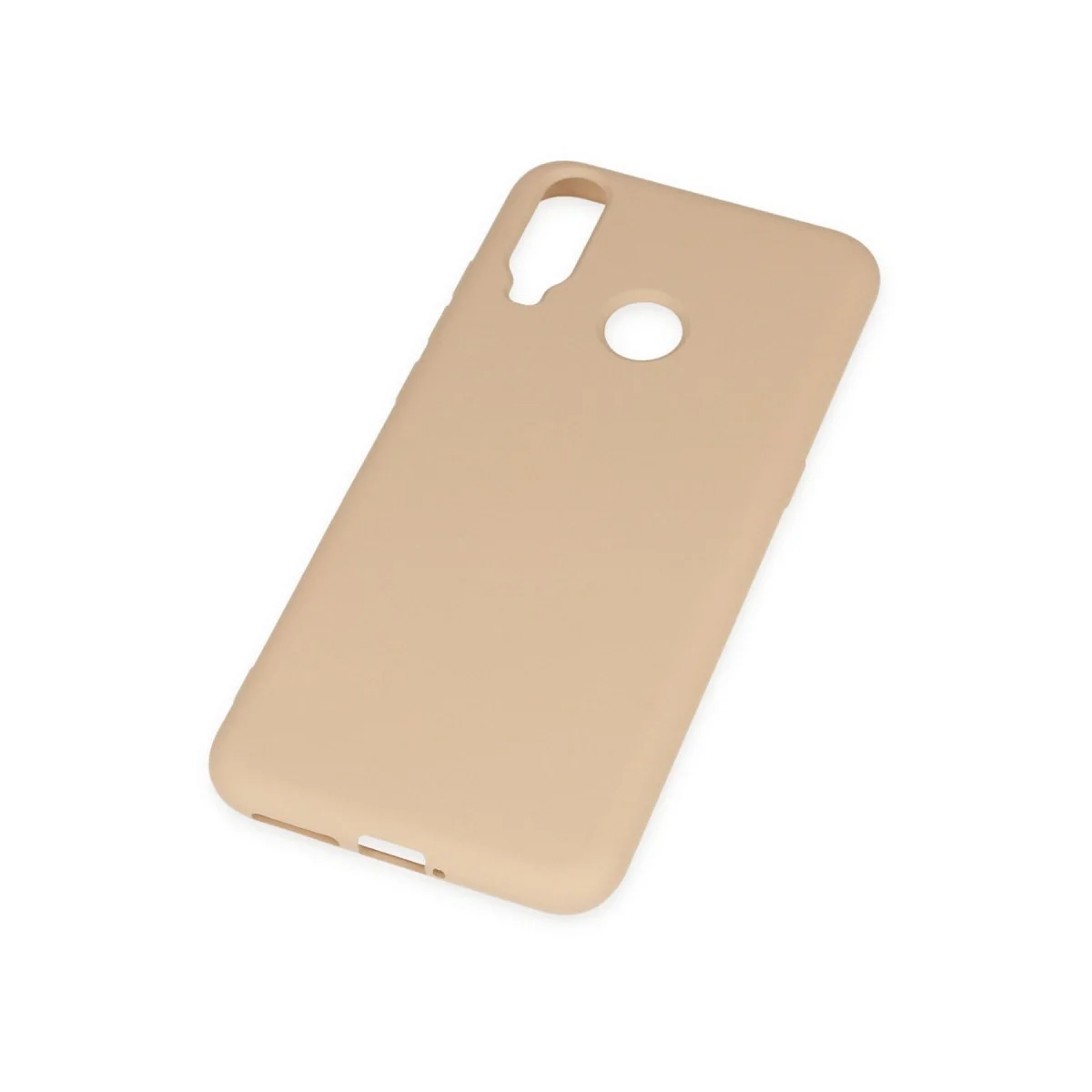 General Mobile Gm 10 Kılıf Nano İçi Kadife Silikon - Pudra görsel 4