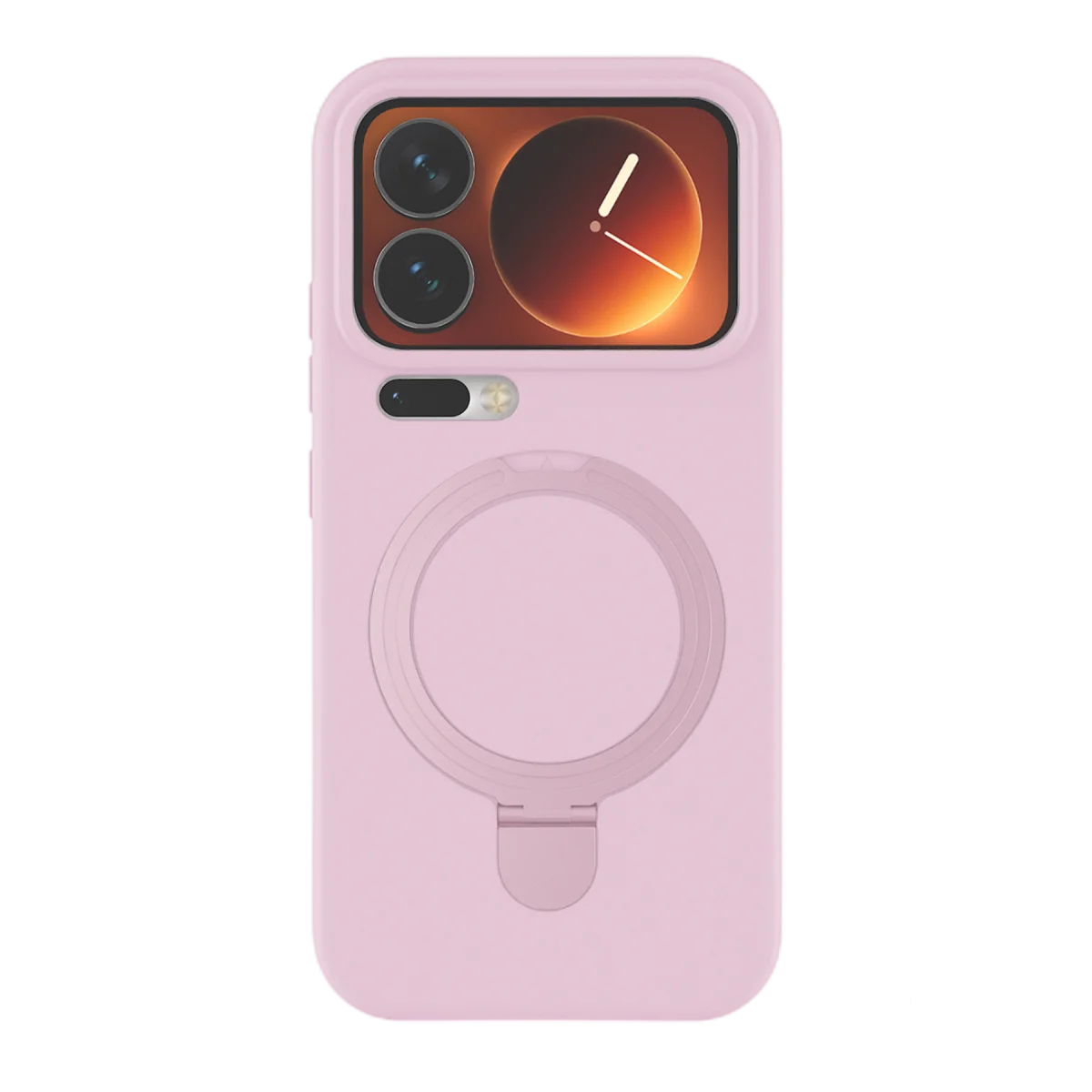 Xiaomi Mi 17 Pro Regal Magsafe Standlı Kapak - Açık Pembe görsel 3