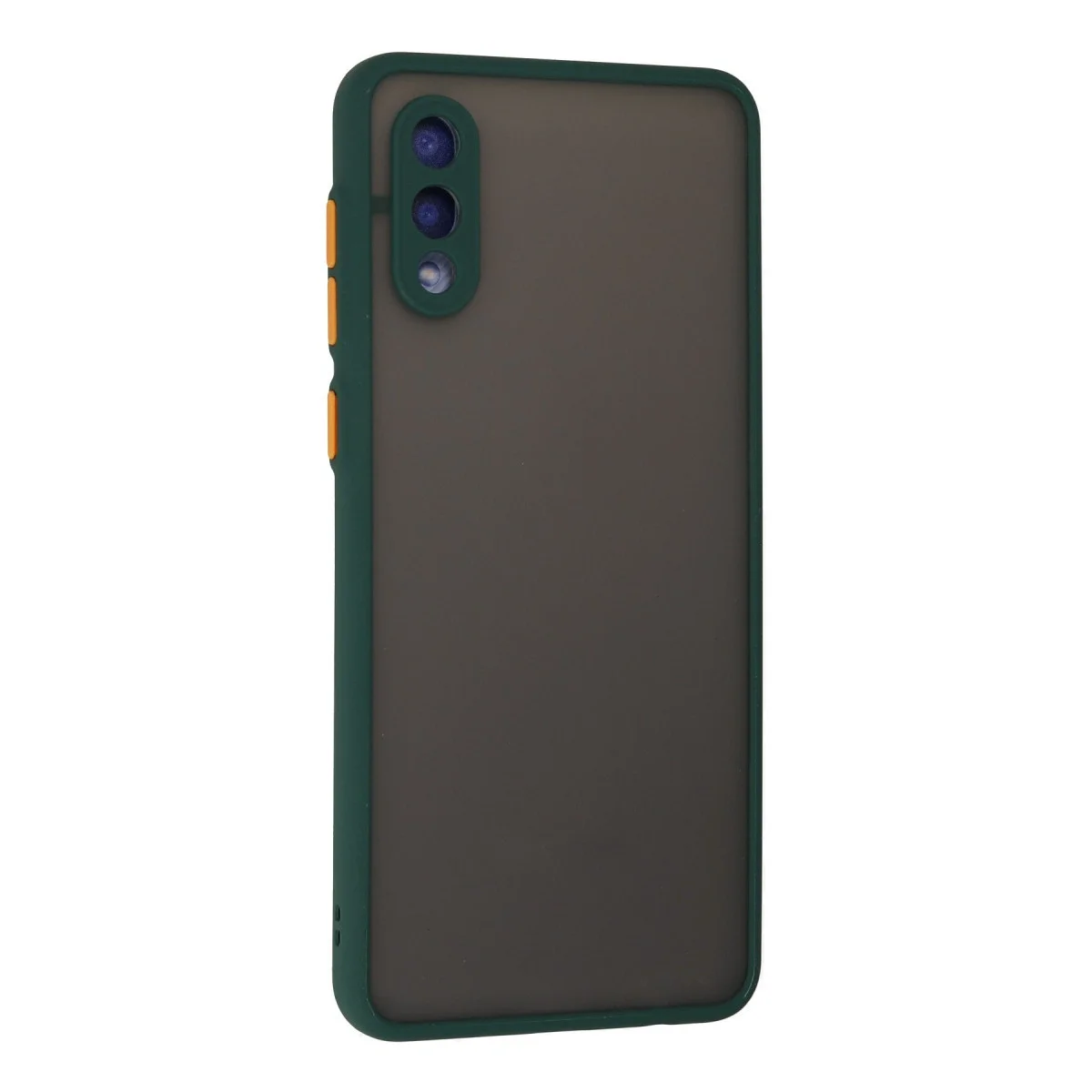 Samsung Galaxy A02 Kılıf Montreal Silikon Kapak - Yeşil görsel 3