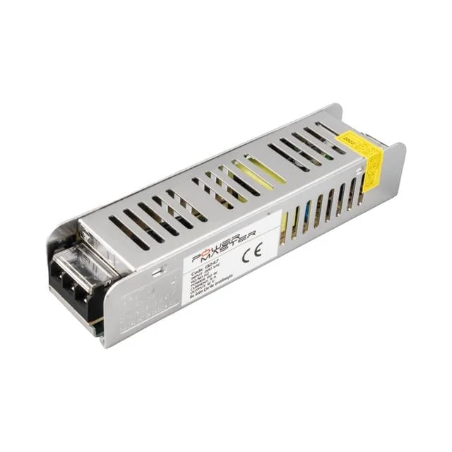 PM-13247 12 Volt - 5 Amper Slım Kasa Metal Adaptör (158*40*30) görsel 5