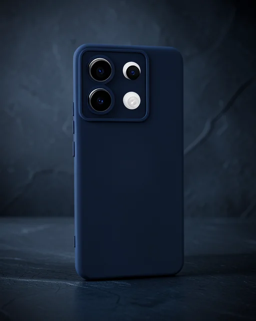 Xiaomi Redmi Note 13 Pro 5g Kılıf Nano İçi Kadife Silikon - Lacivert