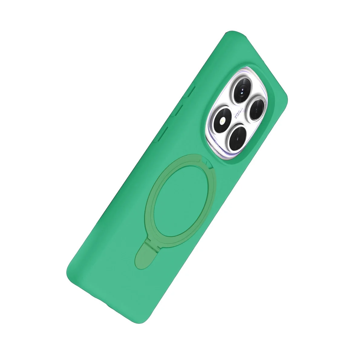 Xiao Red Note 14 Pro 4g Regal Magsafe Standlı Kapak - Yeşil görsel 5