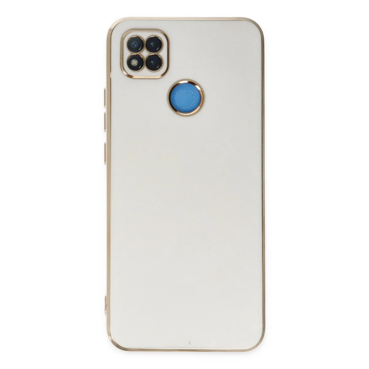 Xiaomi Redmi 9c Kılıf Volet Silikon - Beyaz görsel 2