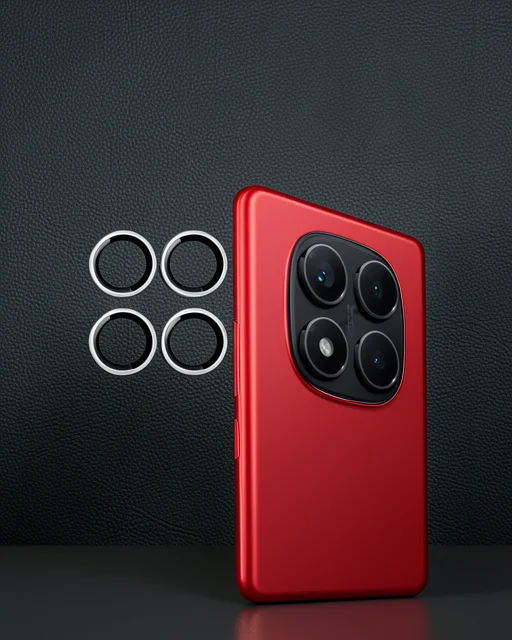 Joko Xiaomi Redmi Note 14 Pro 4g Pvd Metal Kamera Lens - Gümüş
