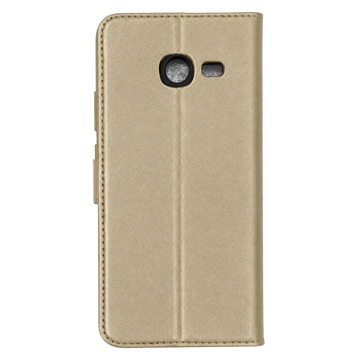 Samsung Galaxy J4 Plus Trend S Plus Kapaklı Kılıf - Gold