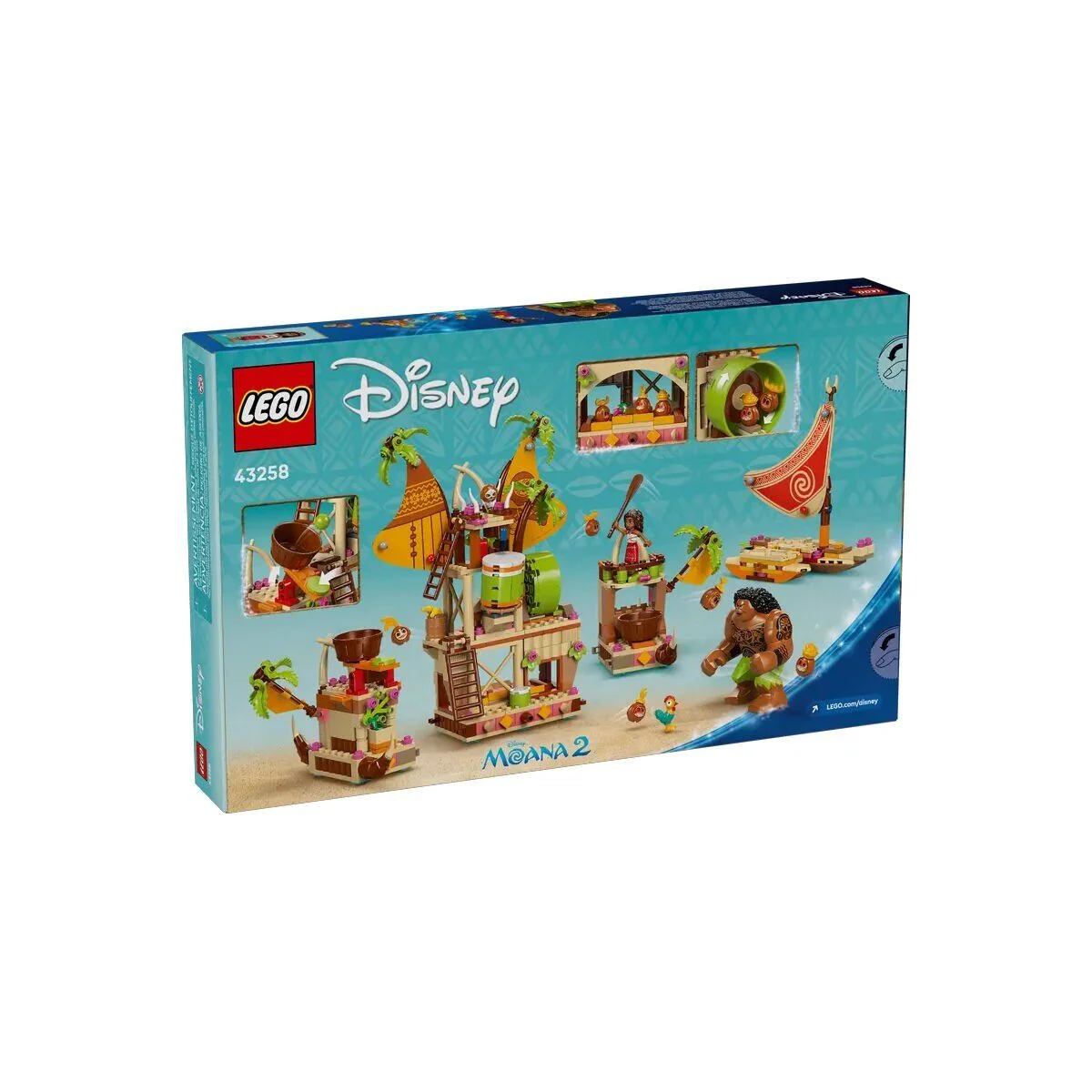 43258 Lego Disney Prensesi Moana 2 - Kakamora Gesi 572 parça +7 yaş görsel 8