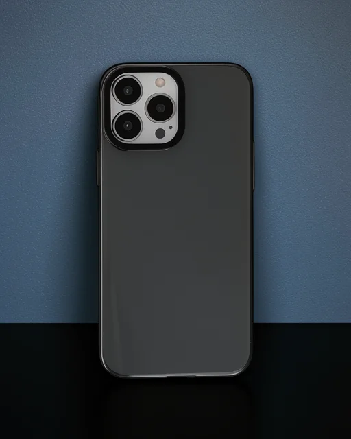 Apple İphone 14 Pro Kılıf Anka Pc Sert Metal Kapak - Siyah