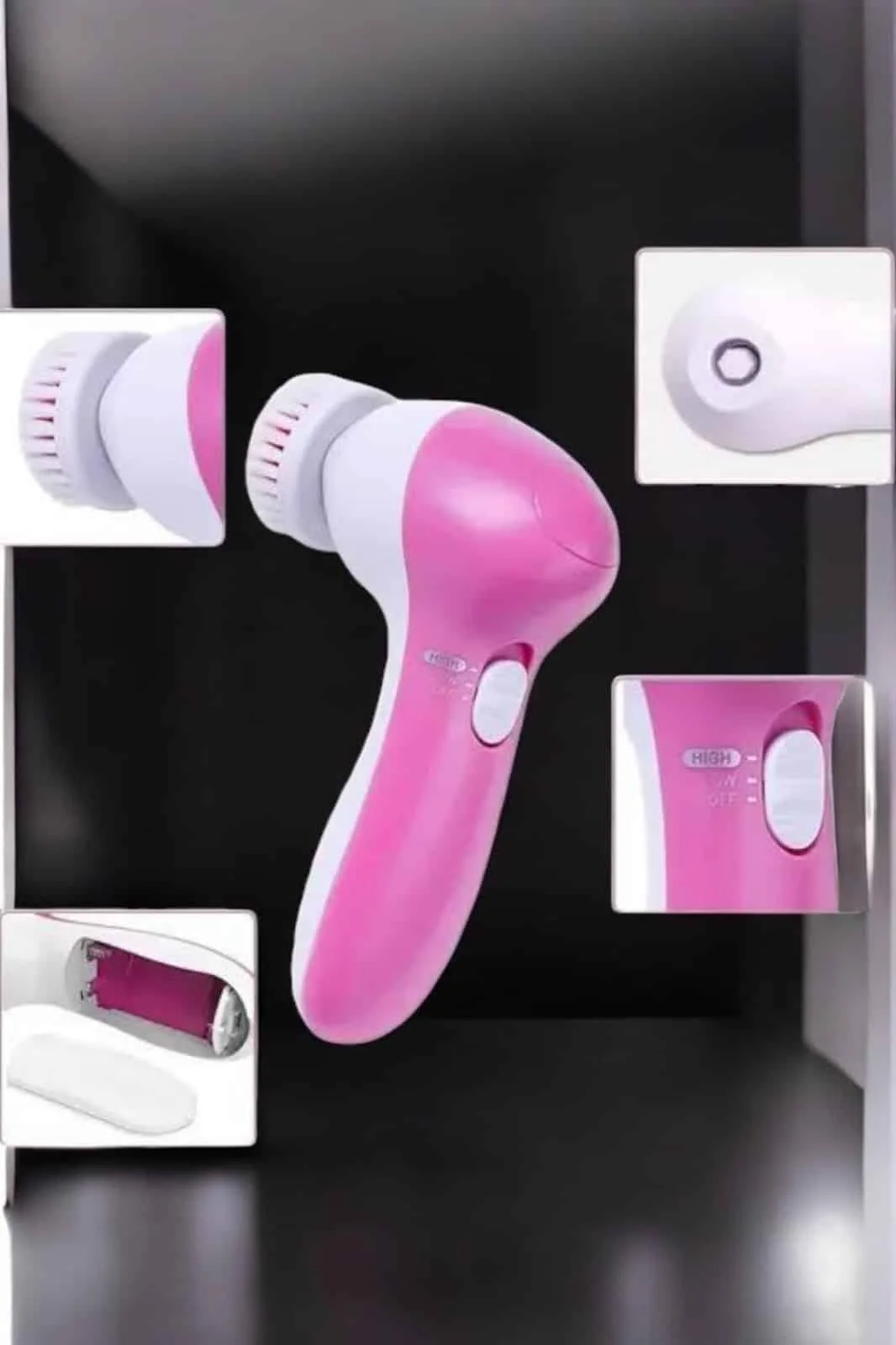 Taşınabilir Yüz Tezleme Cihazı Masaj, Peeling, Tezlik 5 Başlıklı görsel 2
