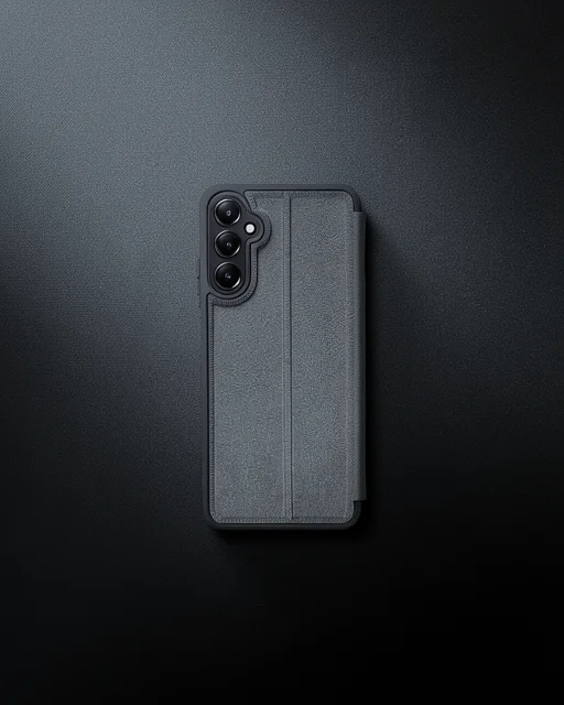 Samsung Galaxy S24 Fe Kılıf Flip Cover - Siyah