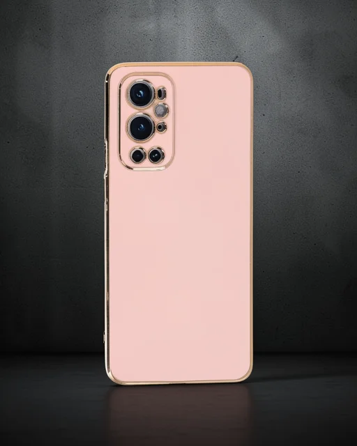 One Plus 9 Pro Kılıf Volet Silikon - Pembe