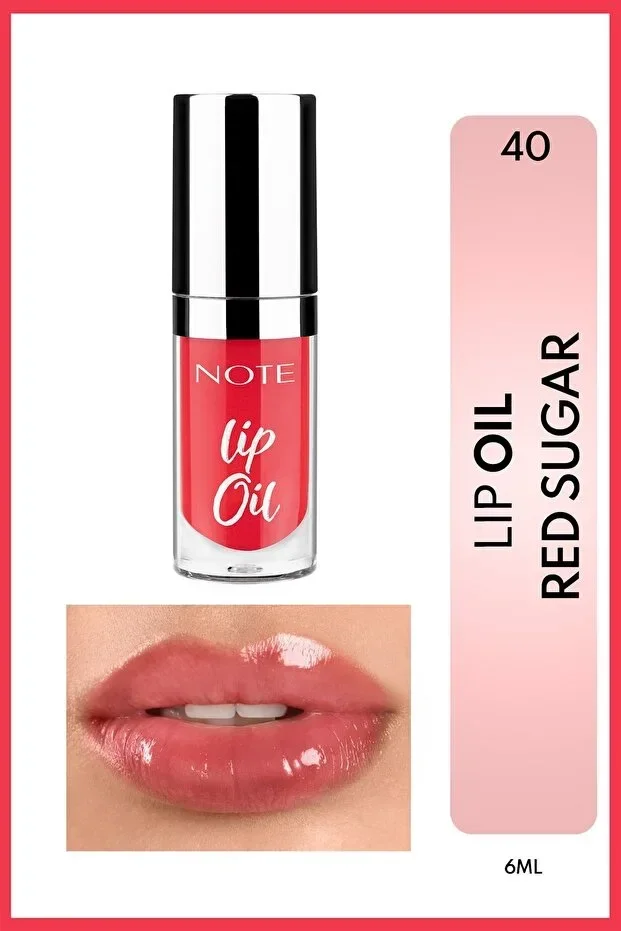 Lip Oil Dudak Parlatıcısı - 40 Sugar Red - Kırmızı