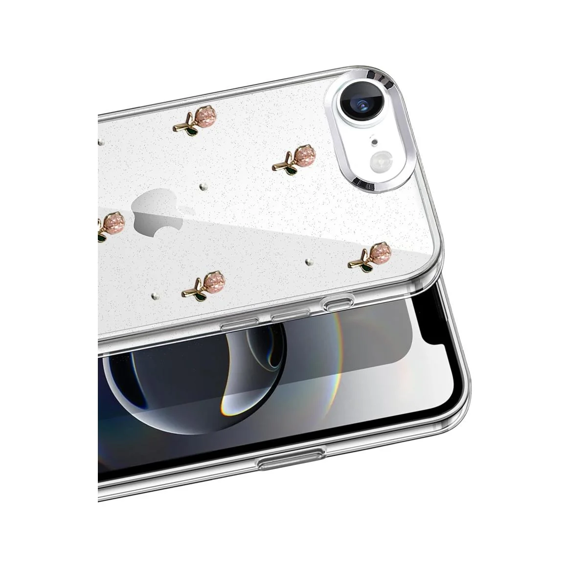 Apple iPhone 16E Fiyonk Desenli Kapak - Desen 6 görsel 2