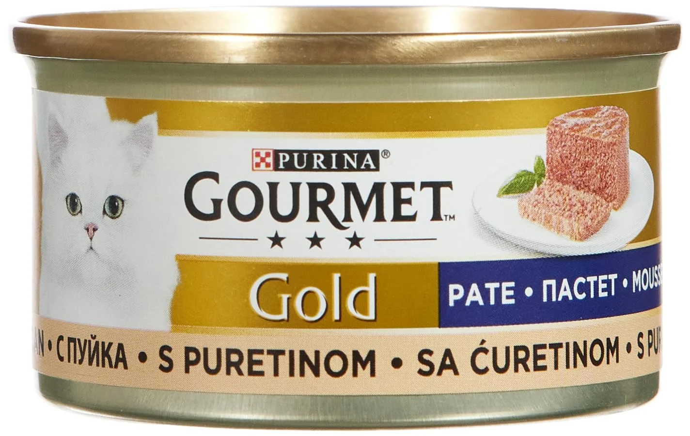 Gourtmet kıyılmış hindili yaş mama 85 gr