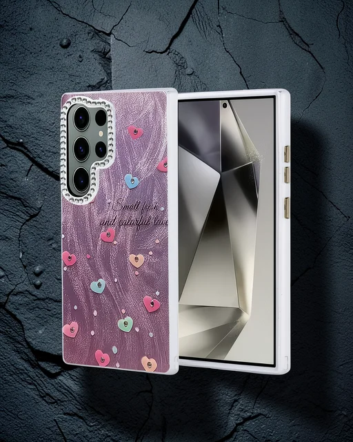 Samsung Galaxy S24 Ultra Kılıf Blade Aynalı Desenli Kapak - Desen 8