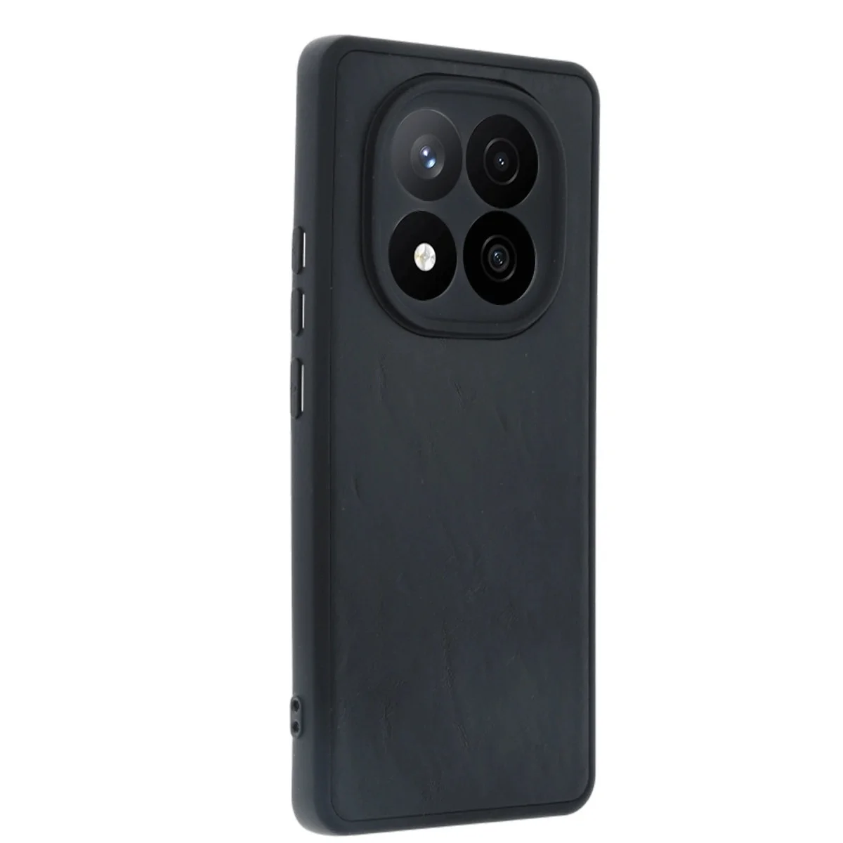 Xiaomi Redmi Note 14 Pro 4g Kılıf Aras Deri Kapak - Siyah görsel 2