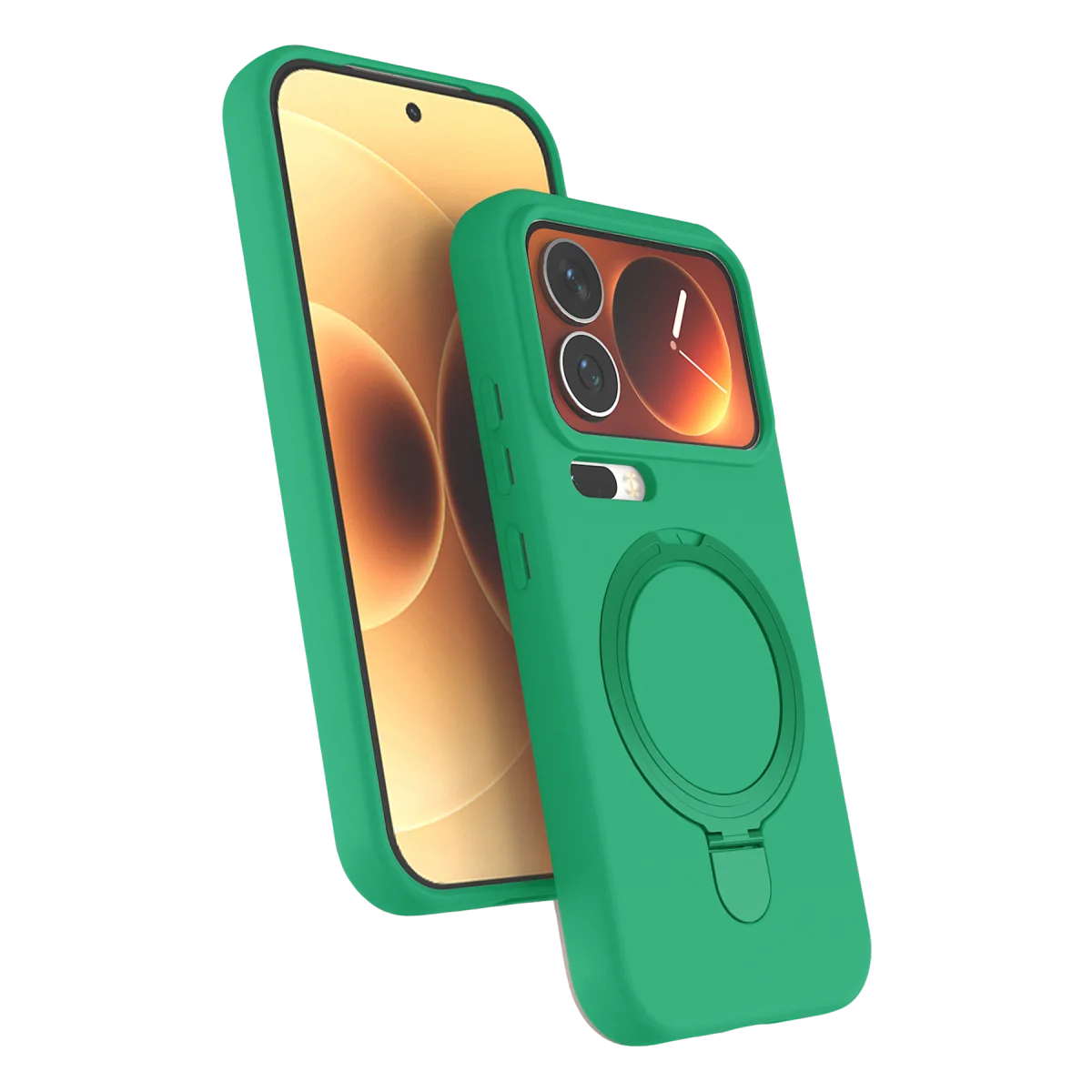Xiaomi Mi 17 Pro Regal Magsafe Standlı Kapak - Yeşil