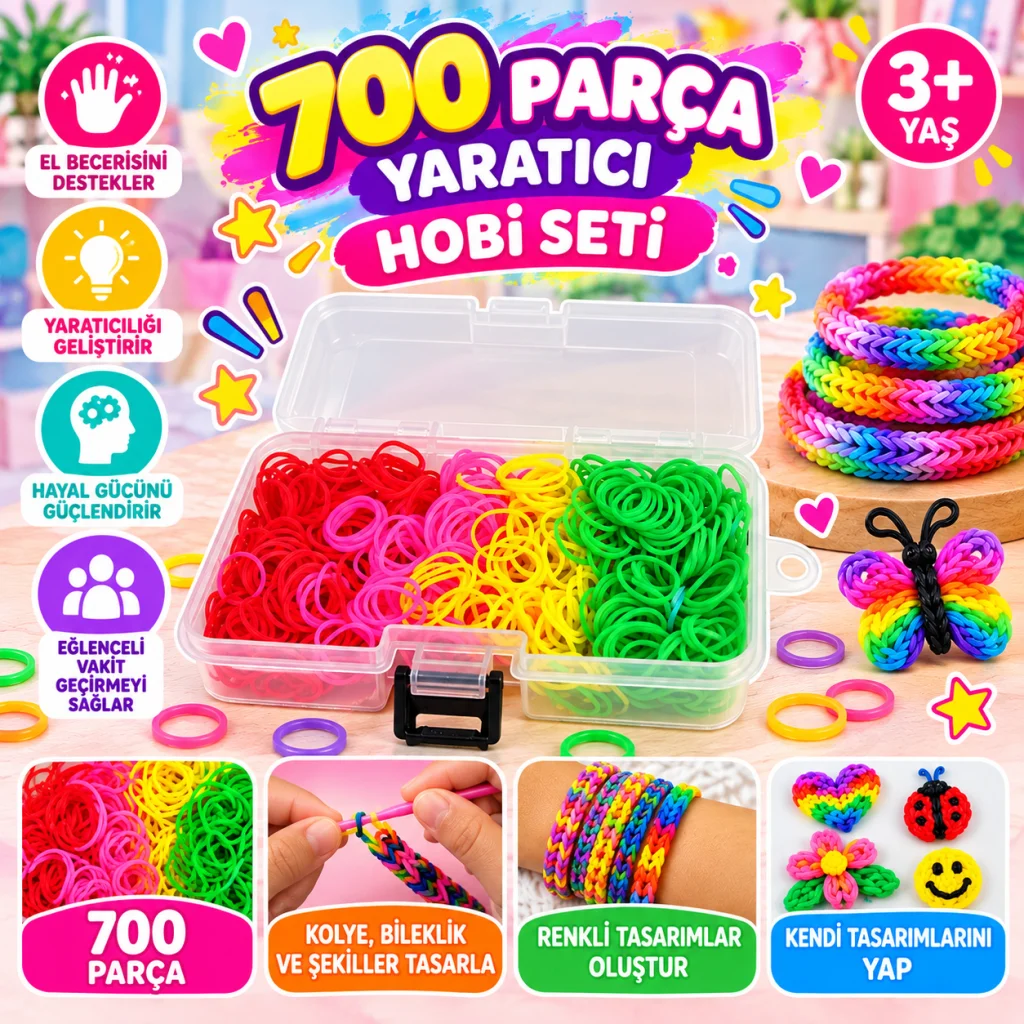 Creative Case Hobi Seti 700 Parça