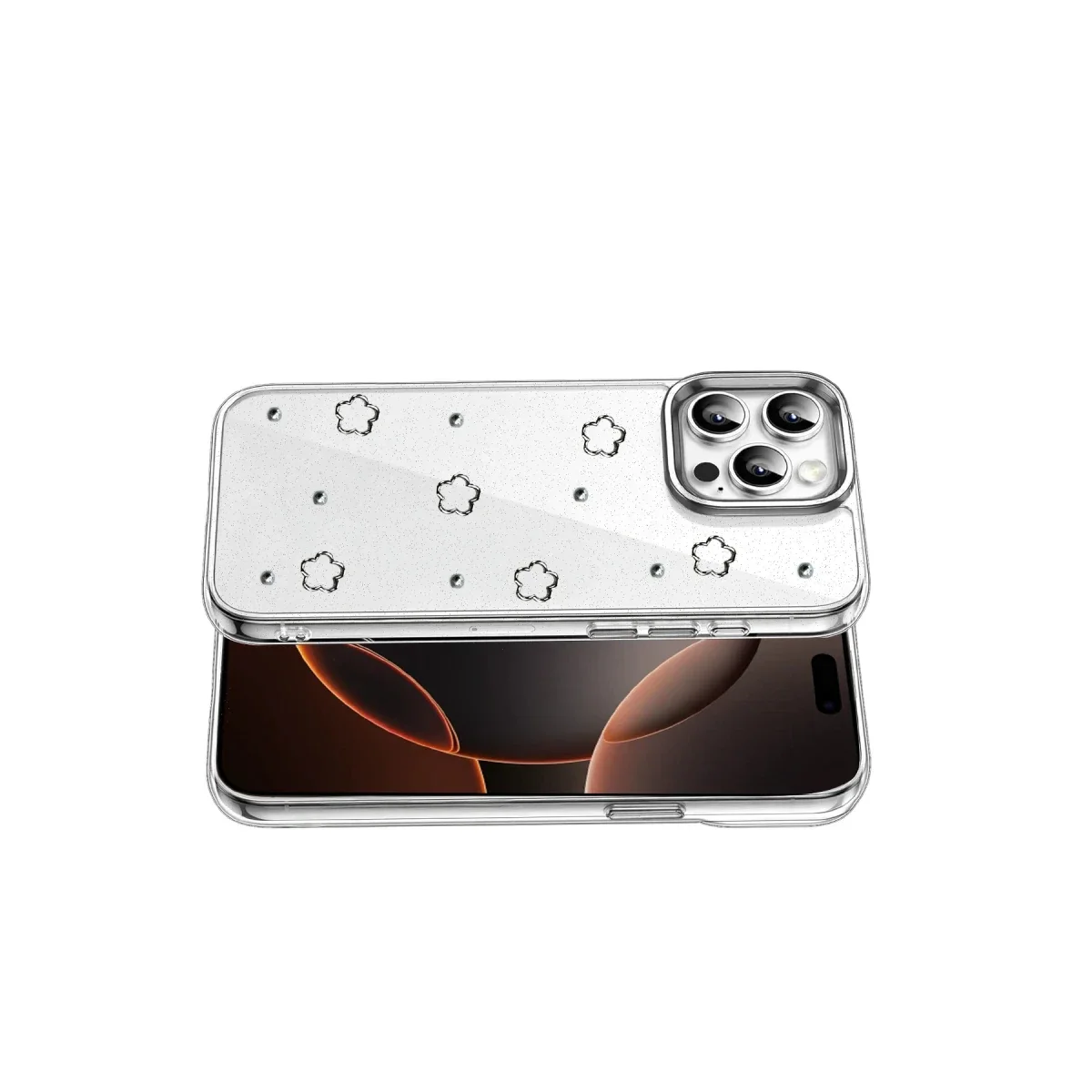 Apple iPhone 15 Pro Max Fiyonk Desenli Kapak - Desen 2 görsel 3