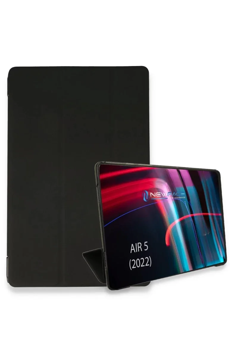 Apple iPad Air 5 (2022) Kılıf Tablet Smart Kılıf - Siyah