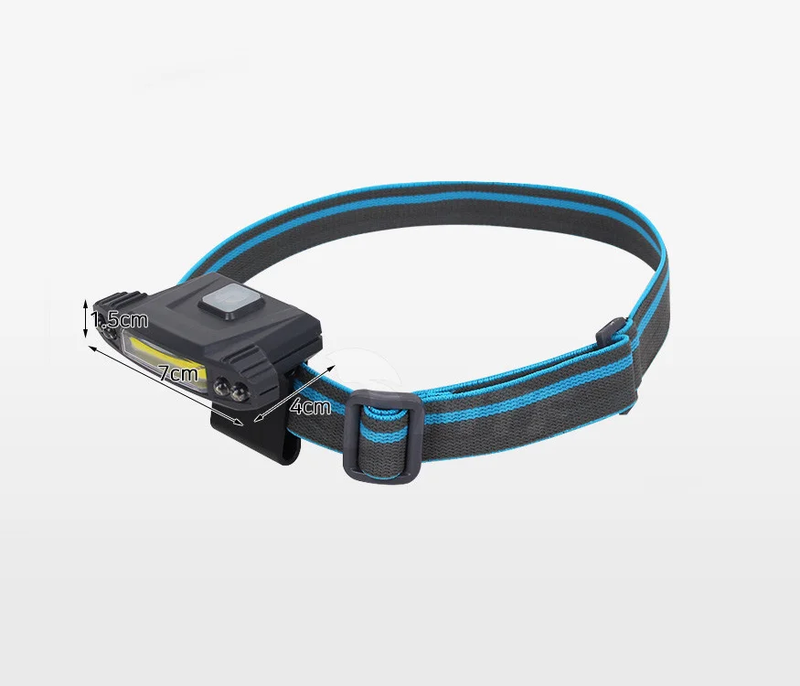 PS-1930 USB Şarjlı COB Led Şapka Feneri görsel 2