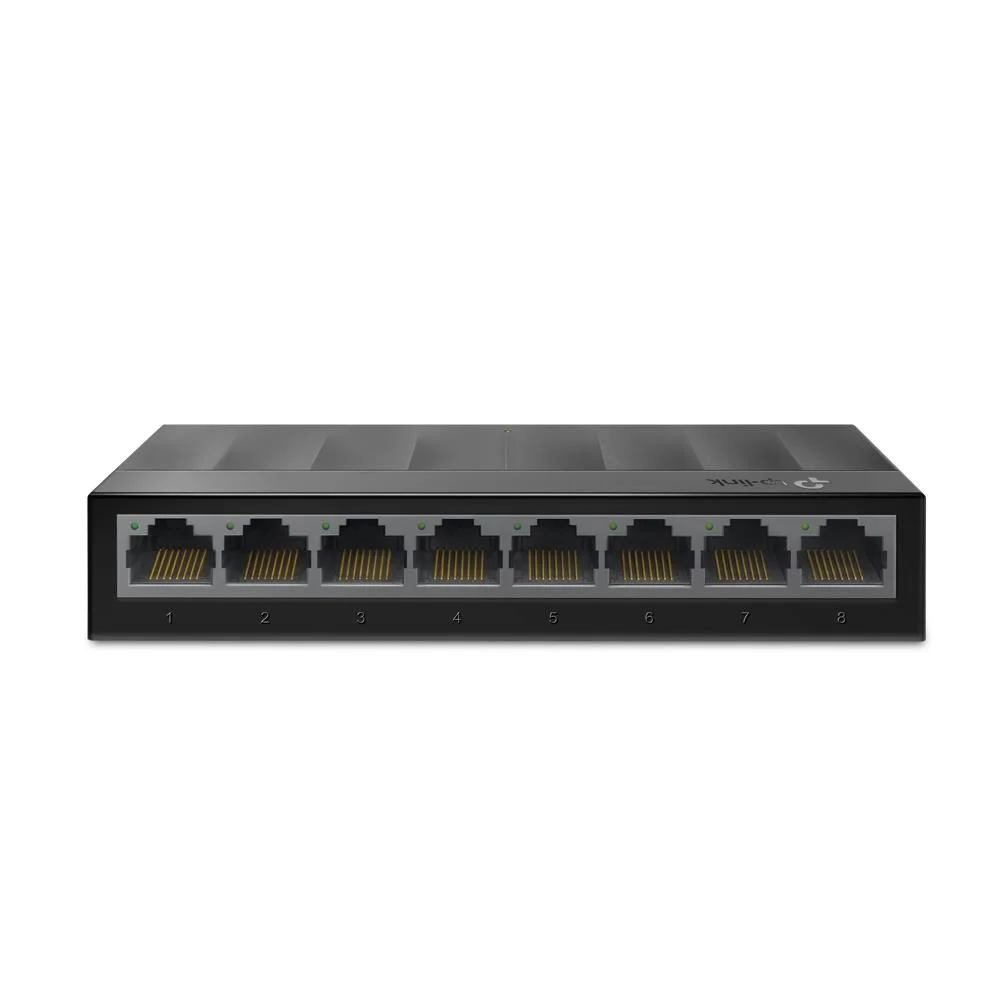 LS1008G 8 Port 10/100/1000 Gıgabıt Plastik Kasa Swıtch görsel 2