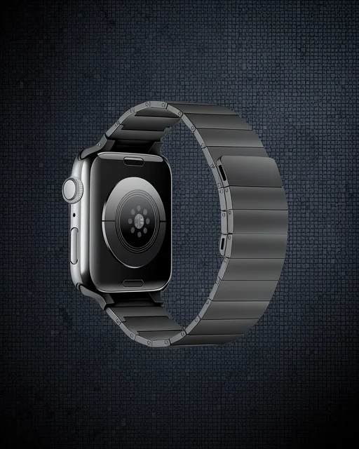 Apple Watch 38mm Kr404 Huks Kordon - Siyah
