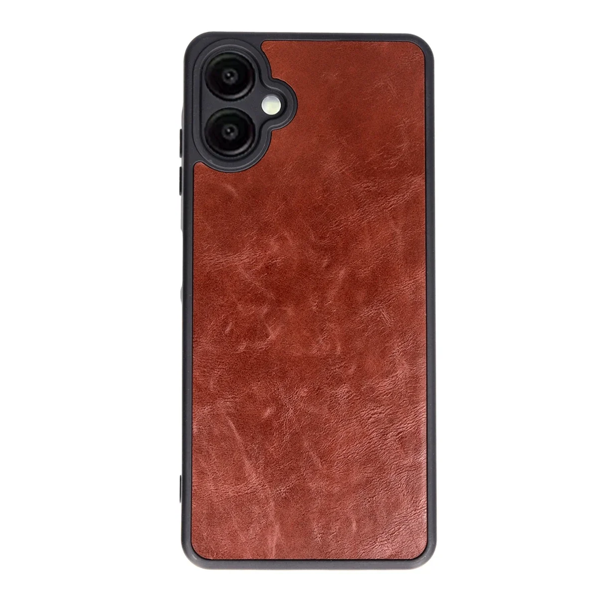 Samsung Galaxy A06 Kılıf Aras Deri Kapak - Bordo görsel 3