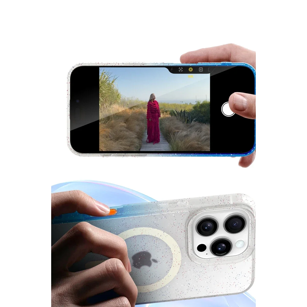 Apple iPhone 11 Pummel Shiny Magsafe Kapak - Siyah görsel 5