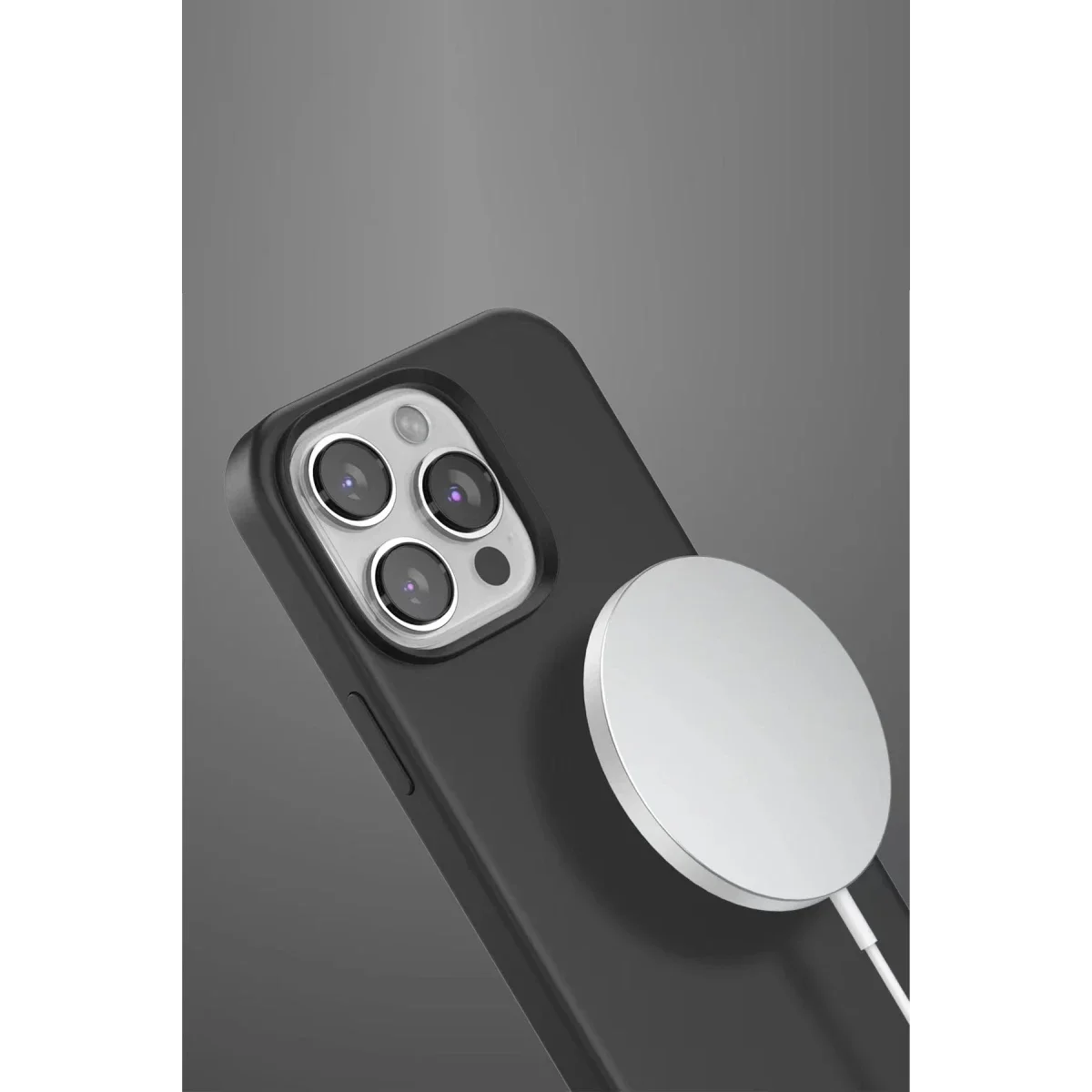 Venco Apple iPhone 14 Pro Max Home Magsafe Kapak - Derin Mor görsel 3