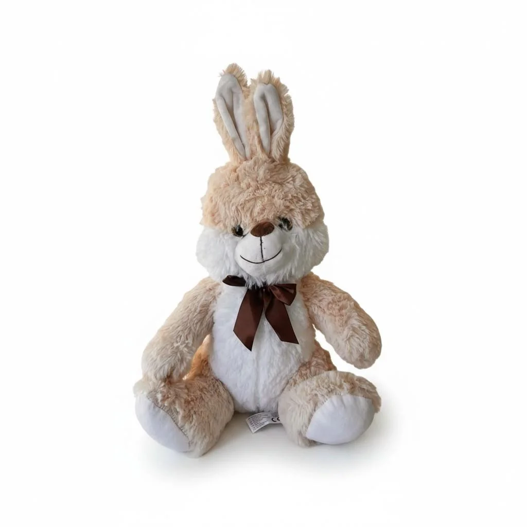 62884 PELUŞ 40CM RENKLİ PARLAK TAVŞANLAR PELUŞ OYUNCAK (adet fiyatıdır)