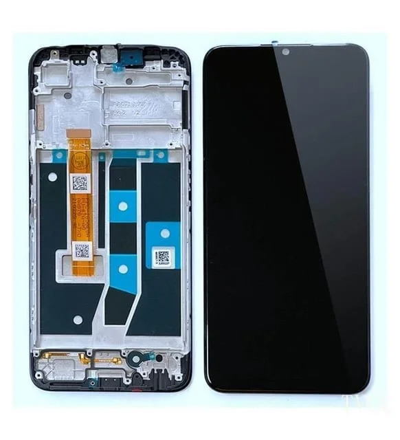 Oppo A16 ekran Dokunmatik Çıtalı SRV (Siyah) görsel 3