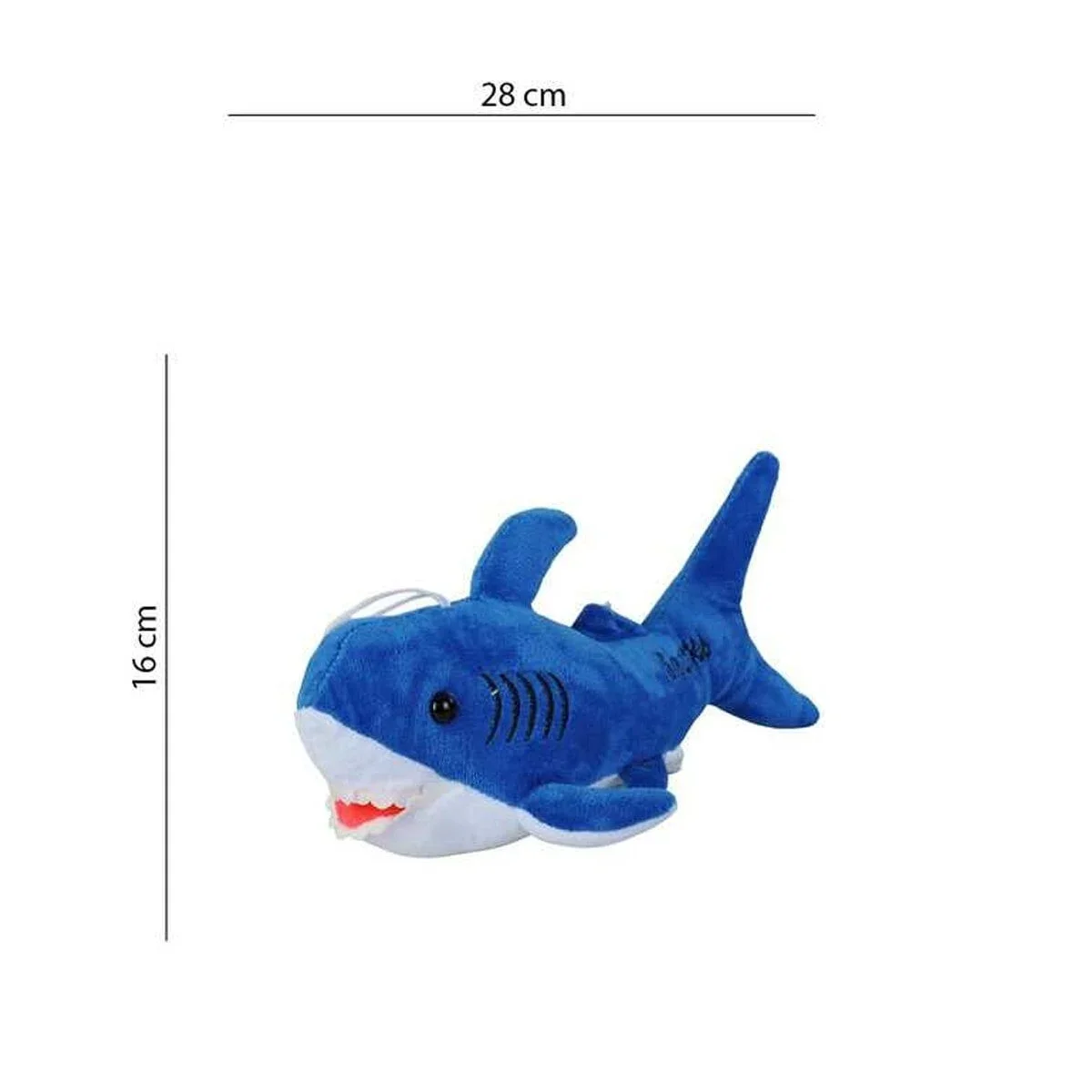 KZL-1811201 Kızılkaya, Müzikli Peluş Köpek Balığı görsel 2